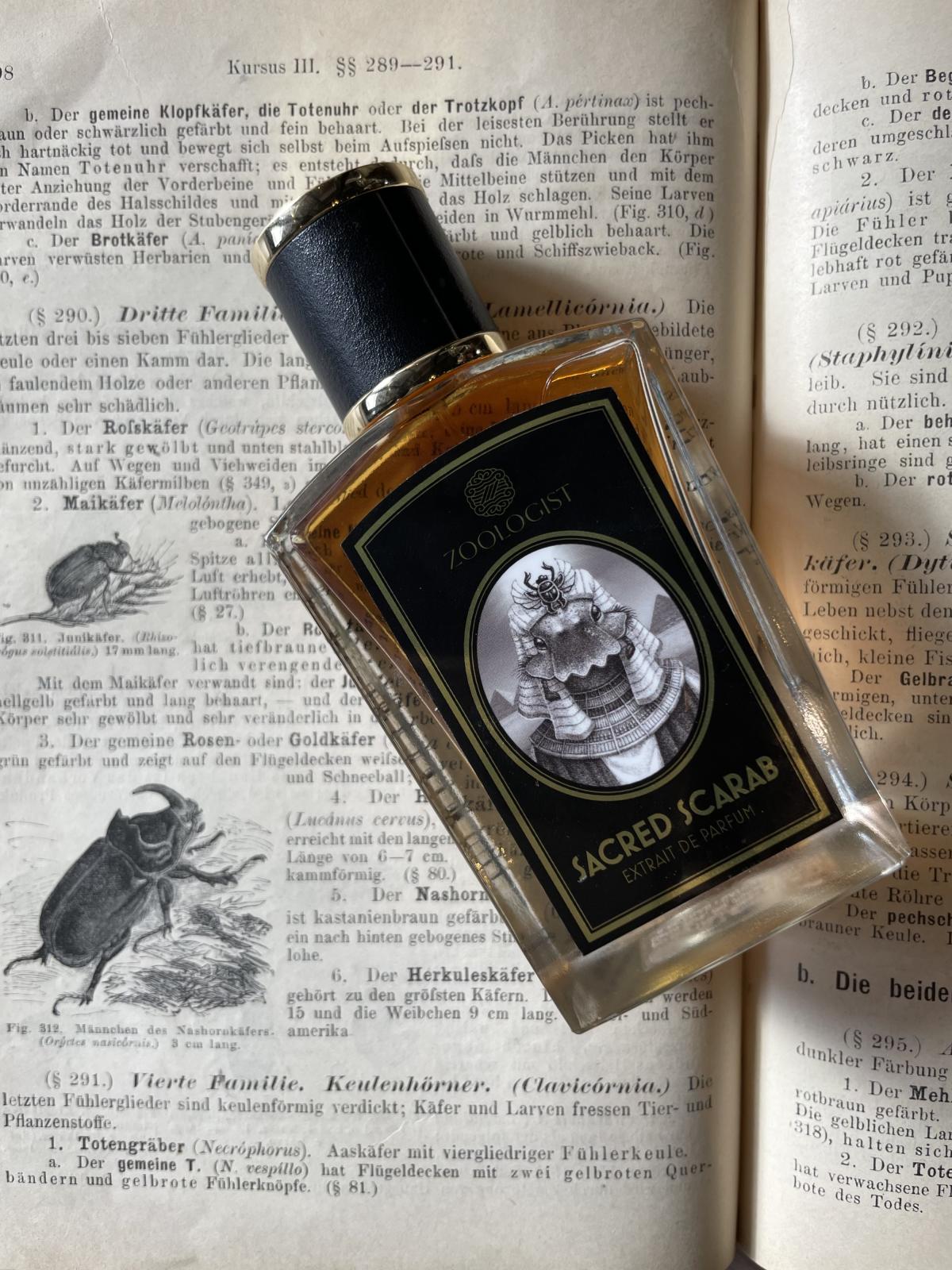 عطر ادکلن سیکرد اسکارب زئولوژیست پرفیومز - Sacred Scarab Zoologist Perfumes - بررسی، قیمت و خرید