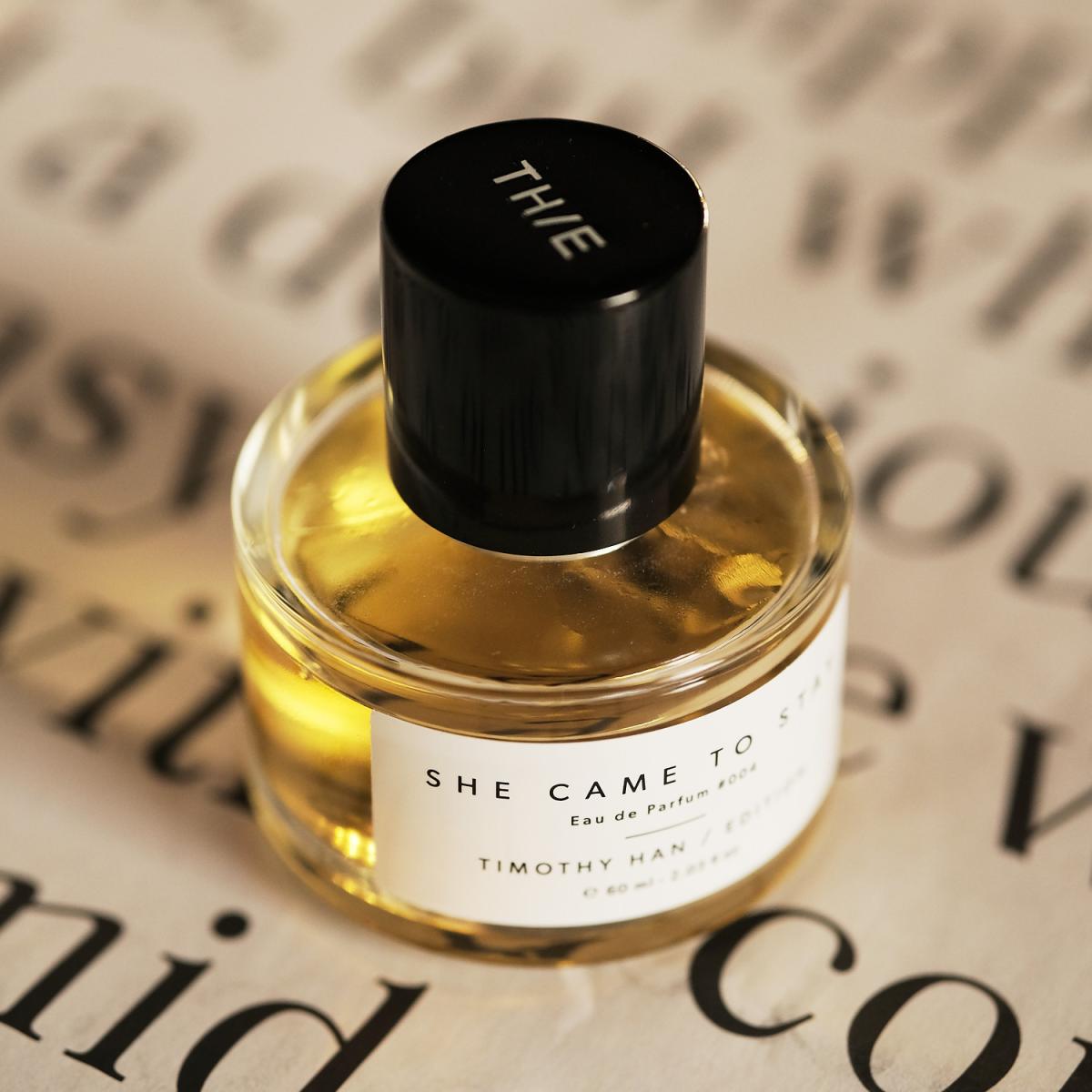 عطر ادکلن شی کِیم تو اِستِی تیموتی هان ادیشن پرفیومز - She Came to Stay Timothy Han Edition Perfumes - بررسی، قیمت و خرید