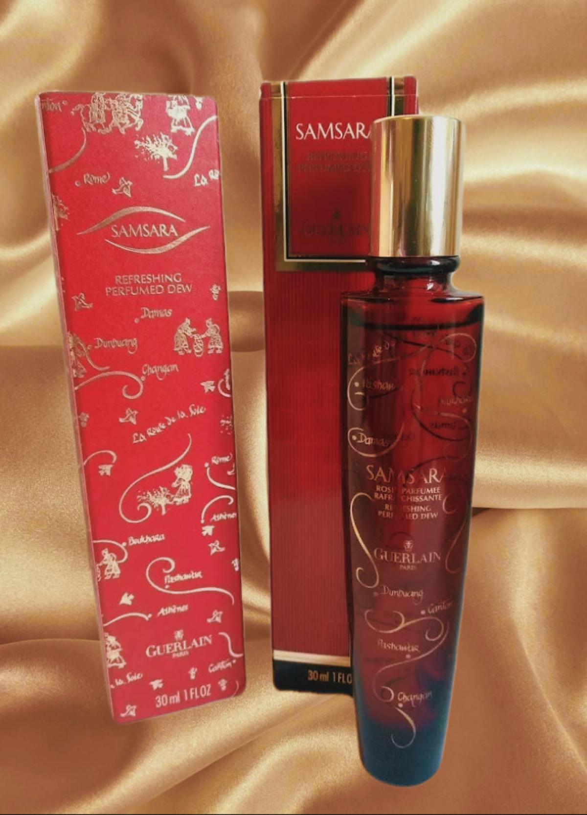 عطر ادکلن سامسارا روزه پارفومه رفرشیسنت گرلن - Samsara Rosée Parfumée Rafraichissante Guerlain - بررسی، قیمت و خرید