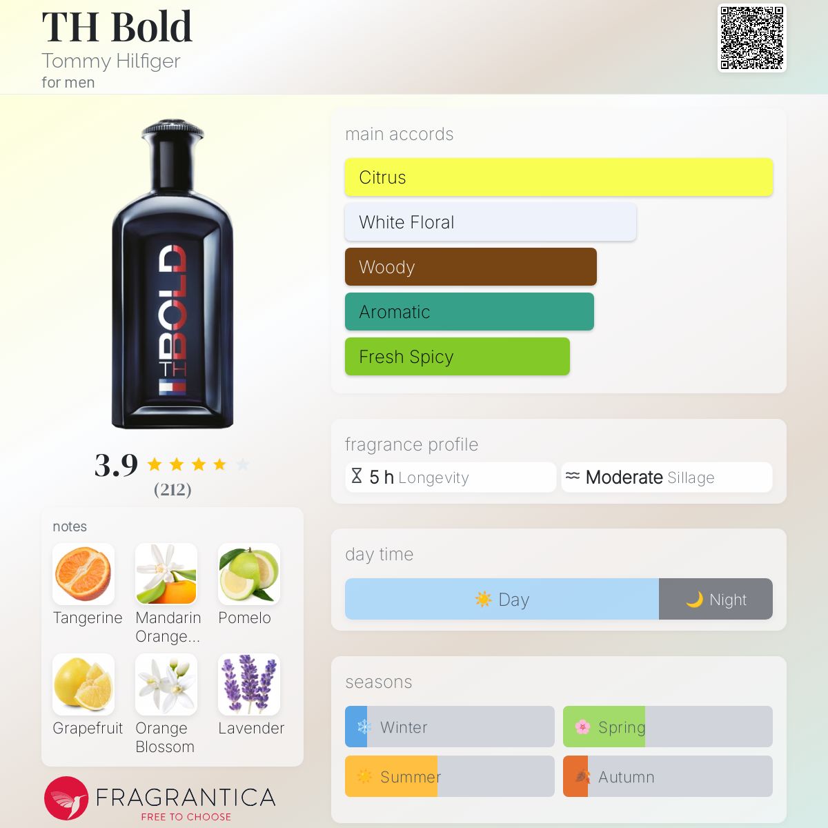 عطر ادکلن تی‌اچ بولد تامی هیلفیگر - TH Bold Tommy Hilfiger - بررسی، قیمت و خرید