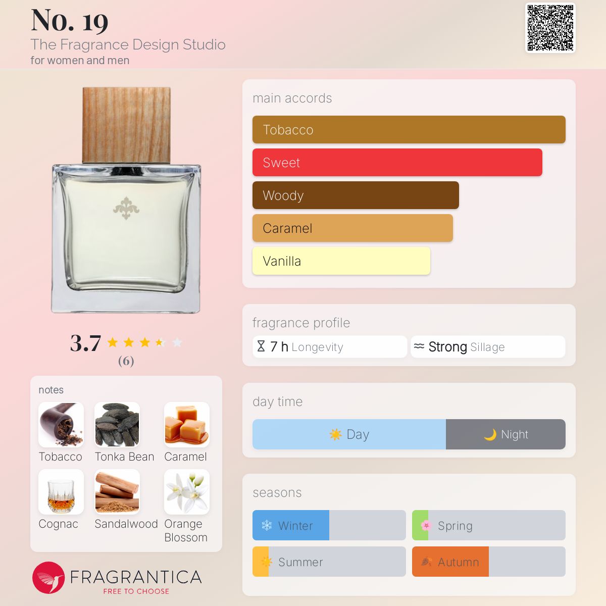 عطر ادکلن نوزده د فریگرنس دیزاین استودیو - No. 19 The Fragrance Design Studio - بررسی، قیمت و خرید