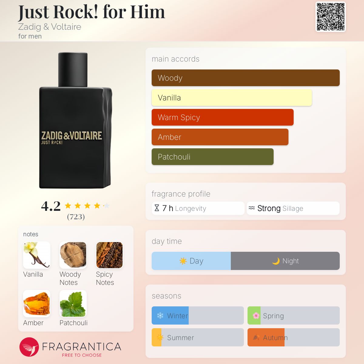 عطر ادکلن جاست راک فور هیم زادیک اند ولتر - Just Rock! for Him Zadig & Voltaire - بررسی، قیمت و خرید