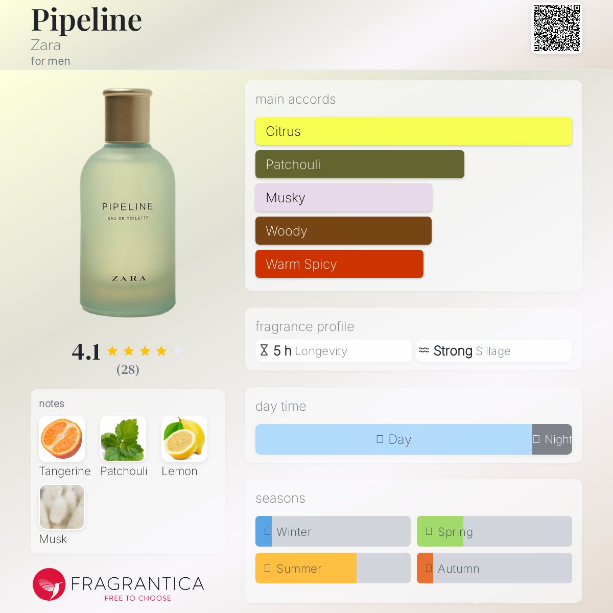 عطر ادکلن پایپلاین زارا - Pipeline Zara - بررسی، قیمت و خرید