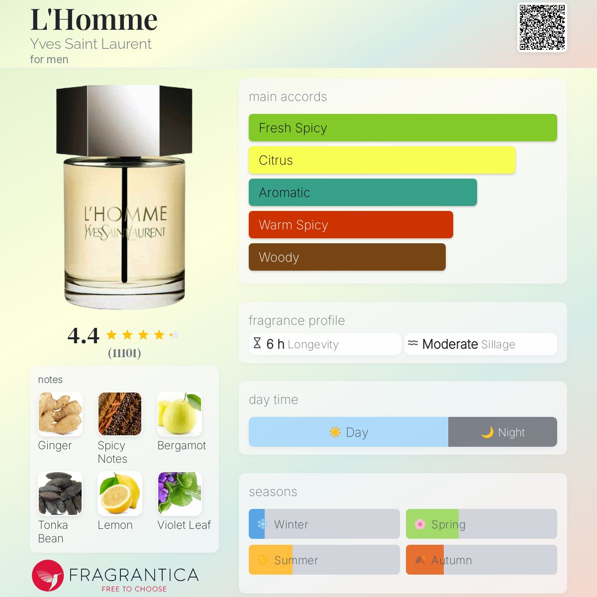 عطر ادکلن لوم ایو سن لورن - L'Homme Yves Saint Laurent - بررسی، قیمت و خرید