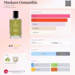 عطر ادکلن ماسکارا عثمانتیس فوگوئیا ۱۸۳۳ - Muskara Osmanthis Fueguia 1833 - بررسی، قیمت و خرید