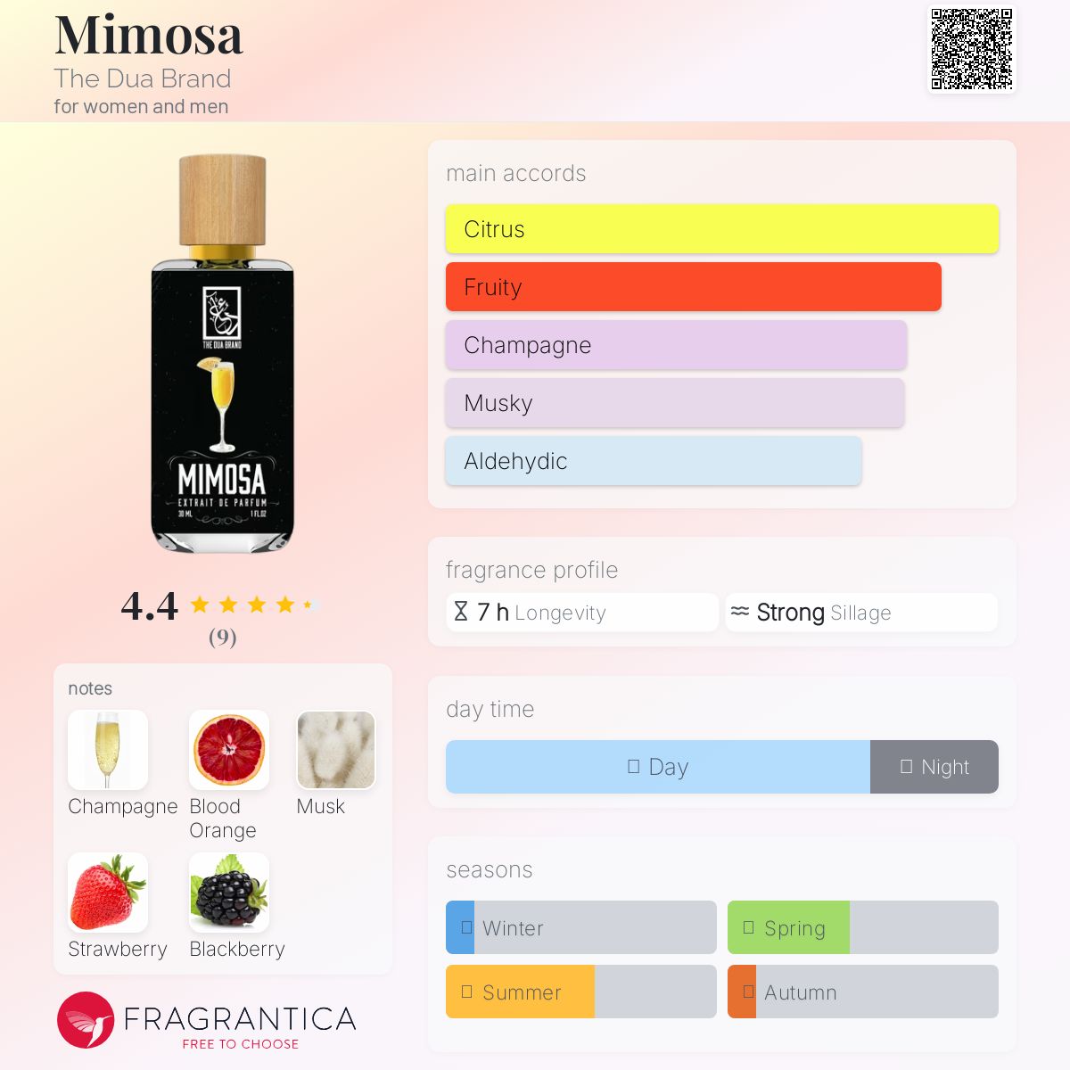 عطر ادکلن میموسا د دوآ برند - Mimosa The Dua Brand - بررسی، قیمت و خرید
