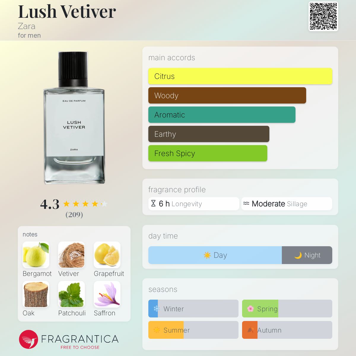 عطر ادکلن لاش وتیور زارا - Lush Vetiver Zara - بررسی، قیمت و خرید