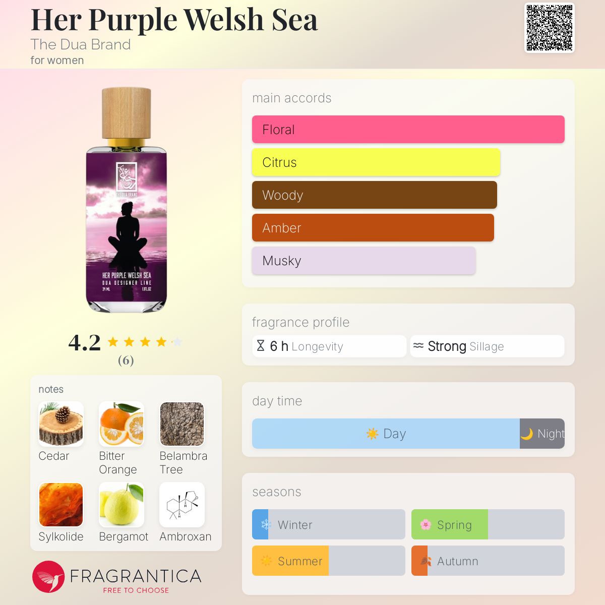 عطر ادکلن هر پرپل ولش سی د دوآ برند - Her Purple Welsh Sea The Dua Brand - بررسی، قیمت و خرید