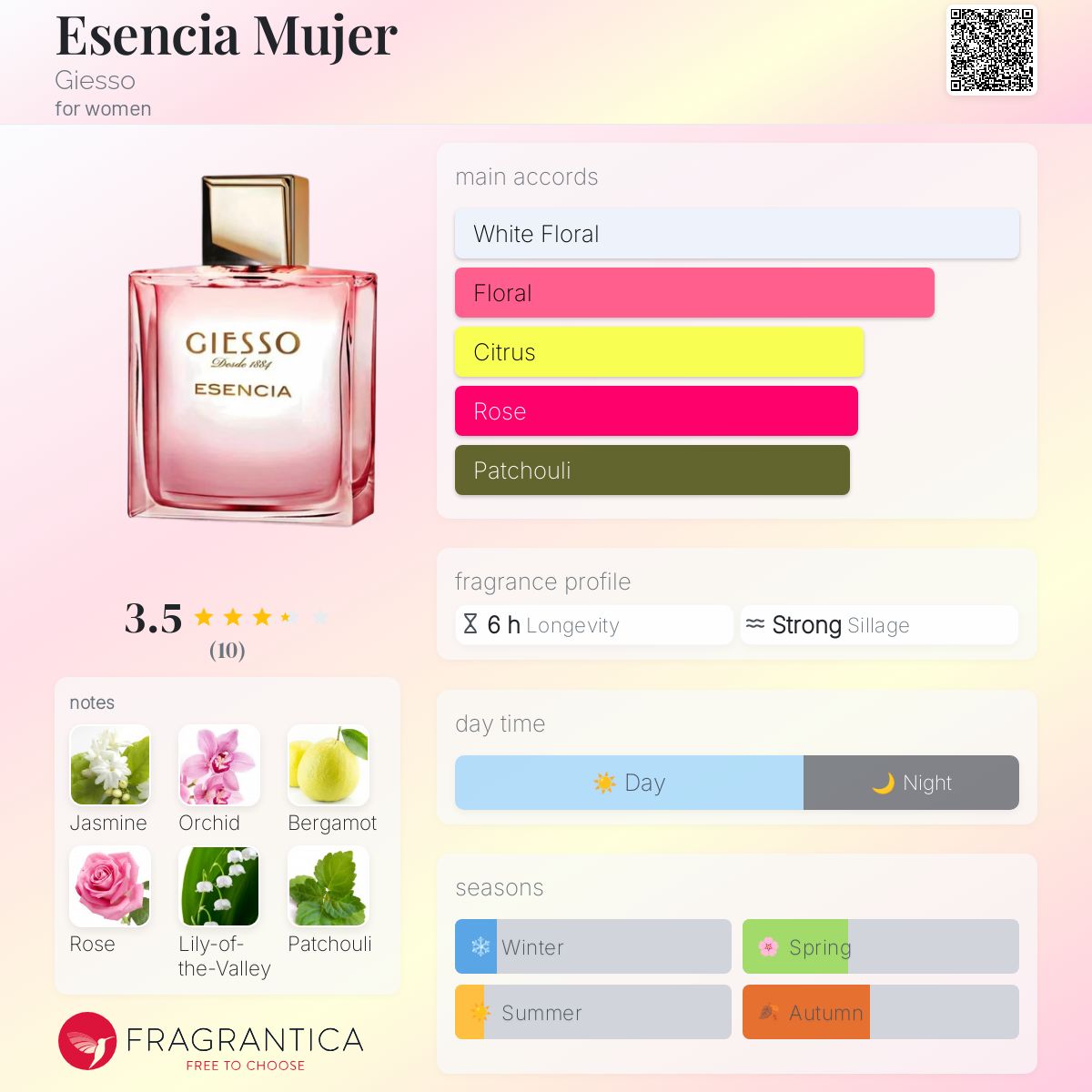 عطر ادکلن اسنسیا موخره جیسو - Esencia Mujer Giesso - بررسی، قیمت و خرید