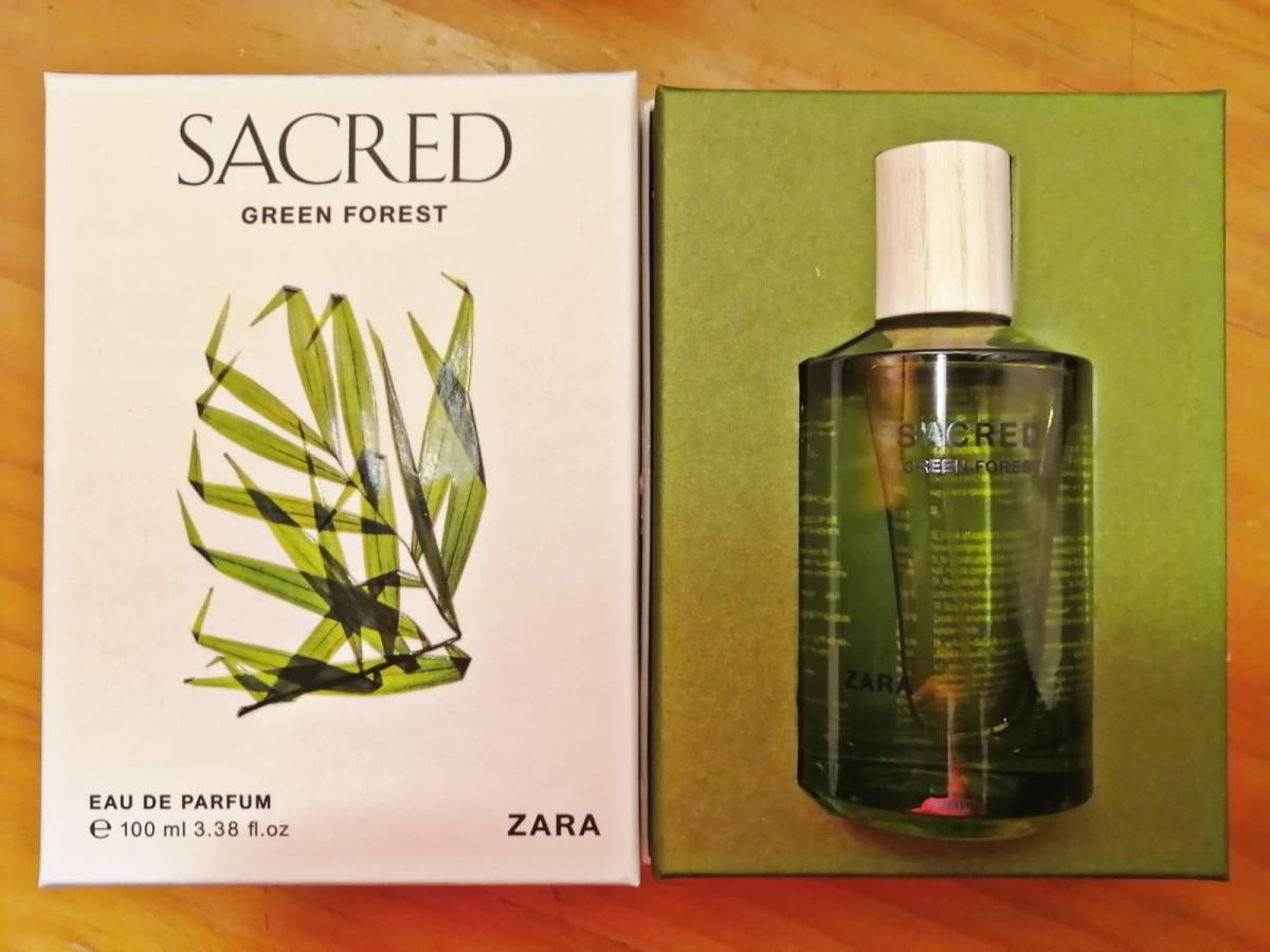 عطر ادکلن سیکرِد گرین فارِست زارا - Sacred Green Forest Zara - بررسی، قیمت و خرید