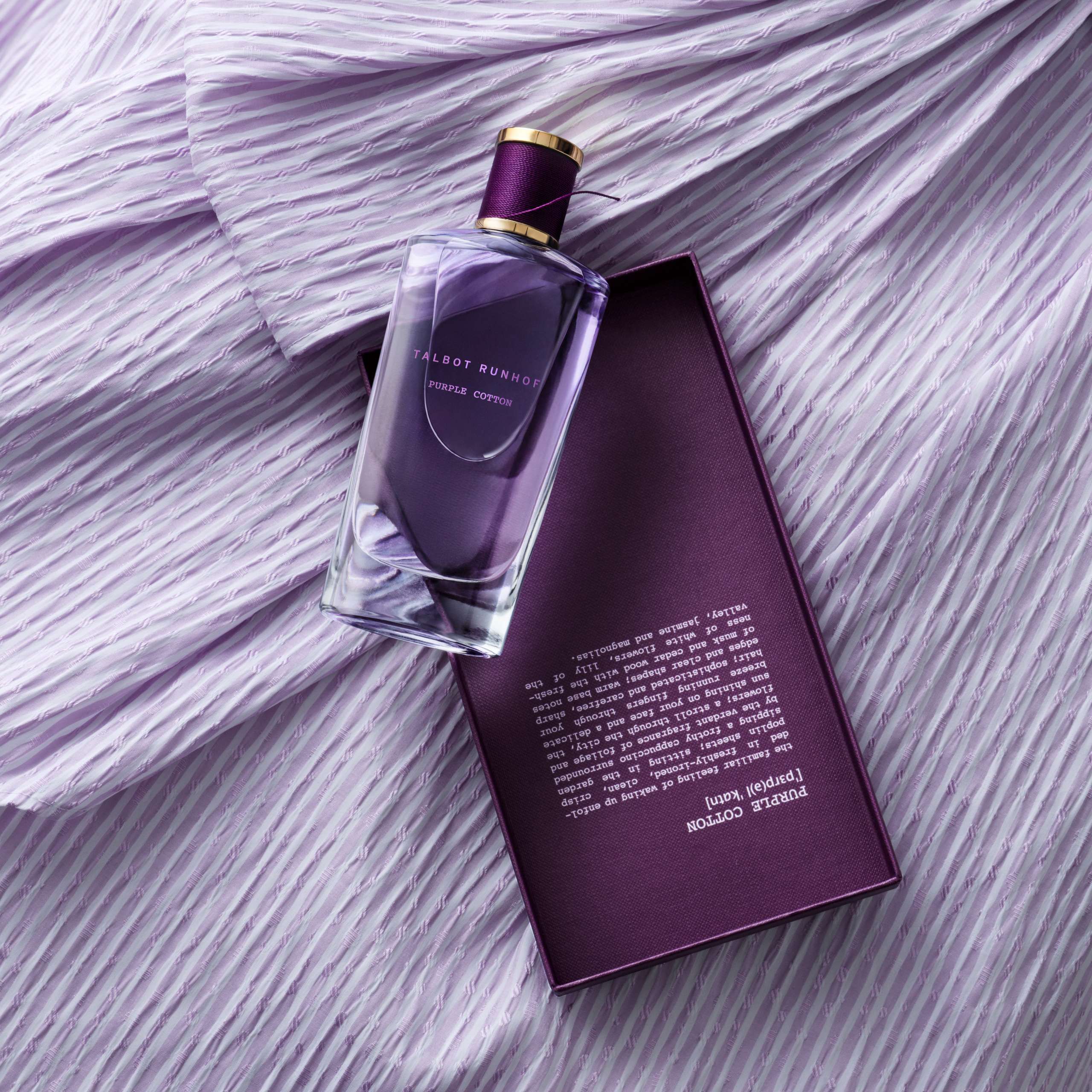 عطر ادکلن پِرپِل کاتِن تالبت رونهف - Purple Cotton Talbot Runhof - بررسی، قیمت و خرید