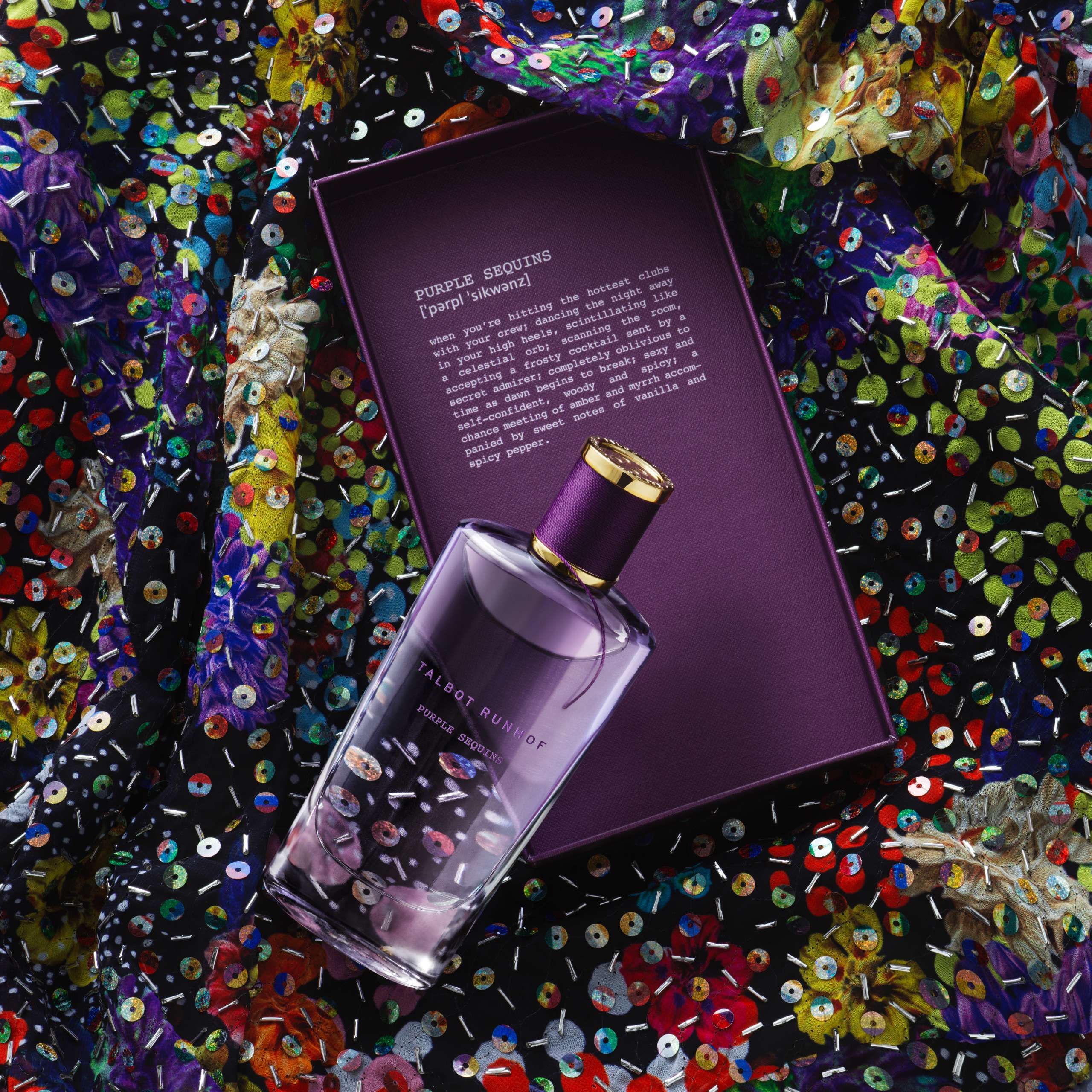 عطر ادکلن پرپل سیکوئینز تالبت رونهوف - Purple Sequins Talbot Runhof - بررسی، قیمت و خرید