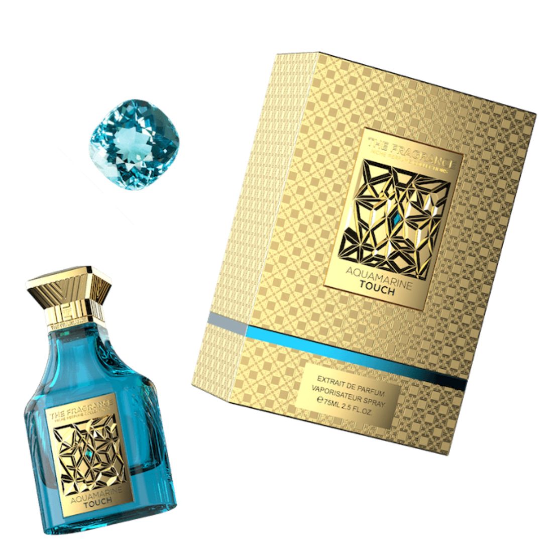 عطر ادکلن آکوامارین تاچ د فورگرنس - Aquamarine Touch The Fragrance - بررسی، قیمت و خرید