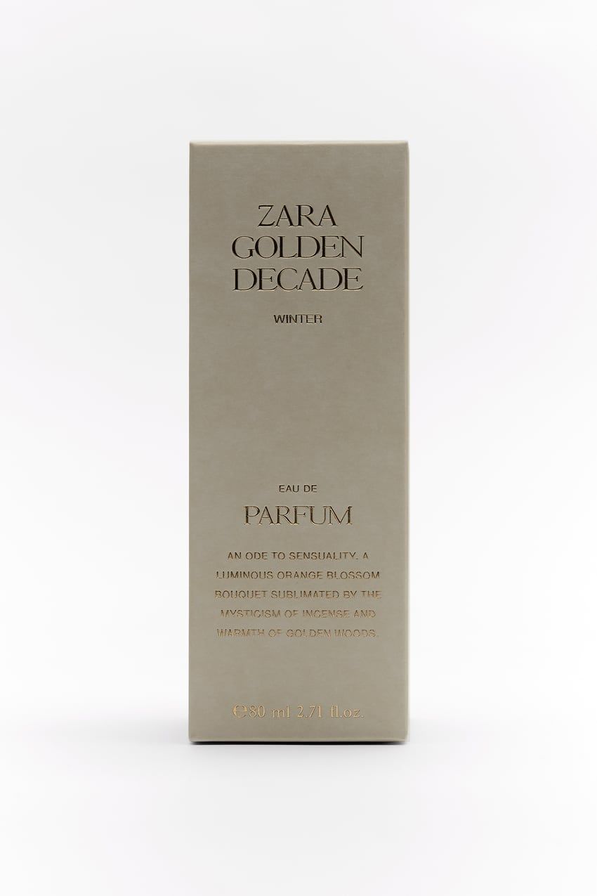 عطر ادکلن گلدن دکید وینتر زارا - Golden Decade Winter Zara - بررسی، قیمت و خرید