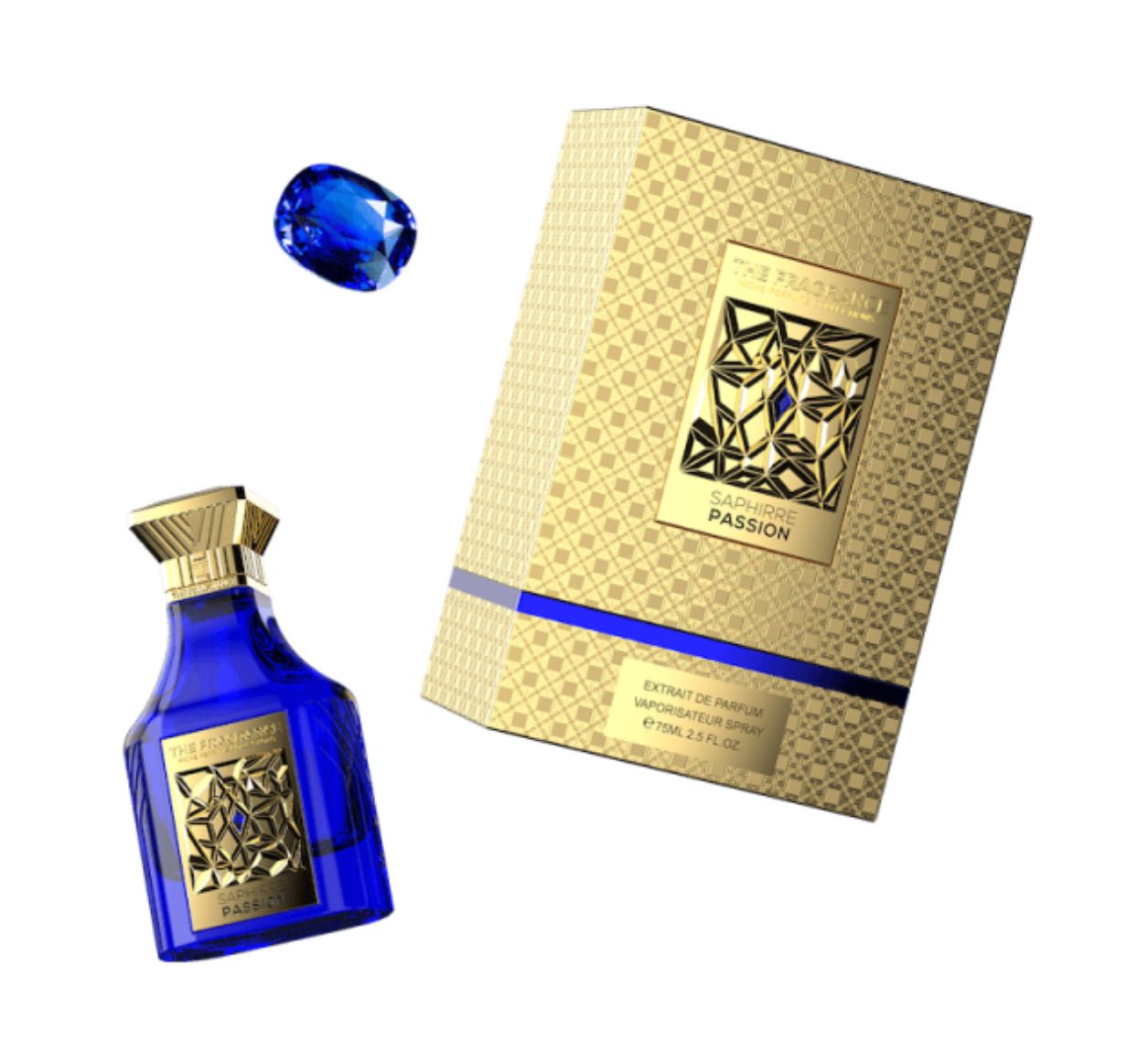 عطر ادکلن سفایر پشن ذ فریگرَنس - Saphirre Passion The Fragrance - بررسی، قیمت و خرید