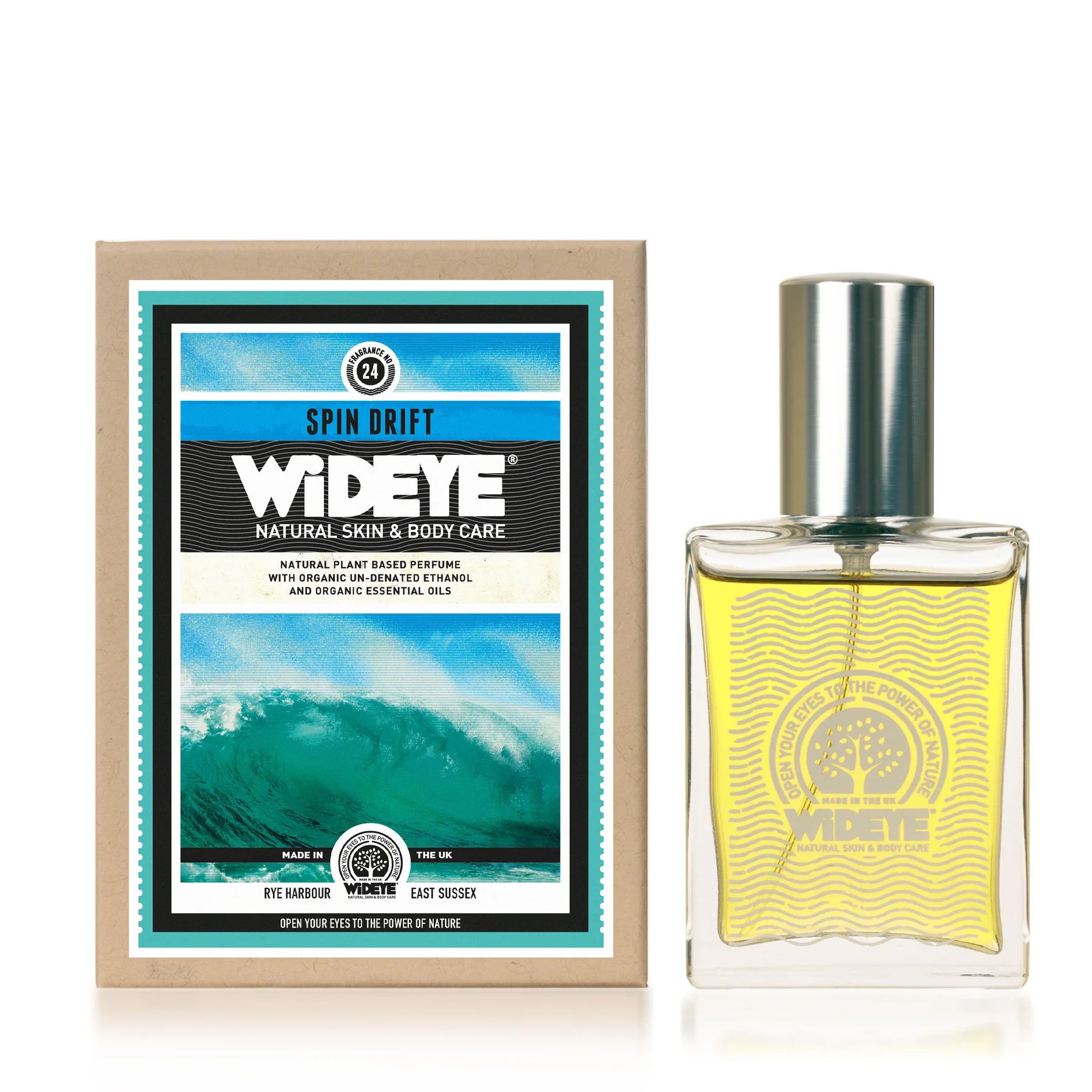 عطر ادکلن **فرگرنس نامبر ۲۴ - اسپین دریفت وایدآی - Fragrance No 24 - Spin Drift WiDEYE - بررسی، قیمت و خرید