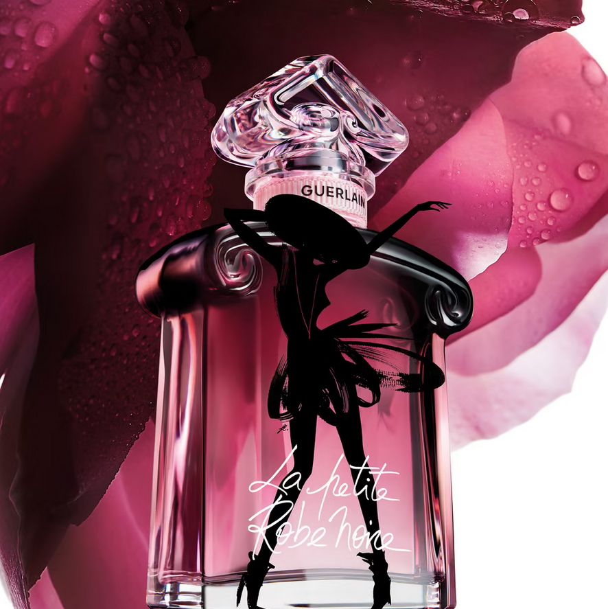 عطر ادکلن لا پوتیت روبه رژ نوآغ گرلن - La Petite Robe Rose Noire Guerlain - بررسی، قیمت و خرید