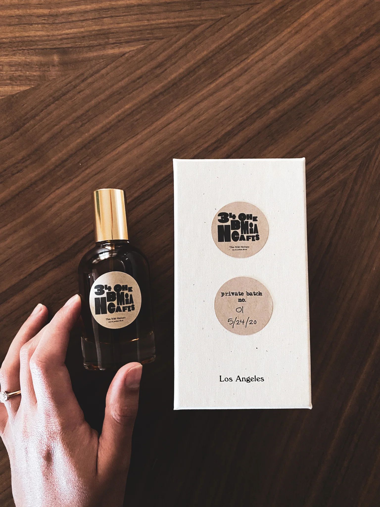 عطر ادکلن بوهمین کافه‌ها تین وایلد مرکوری - 34 Bohemian Cafes Thin Wild Mercury - بررسی، قیمت و خرید