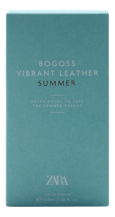 عطر ادکلن وایبرنت لدر بوگوس سامر زارا - Vibrant Leather Bogoss Summer Zara - بررسی، قیمت و خرید