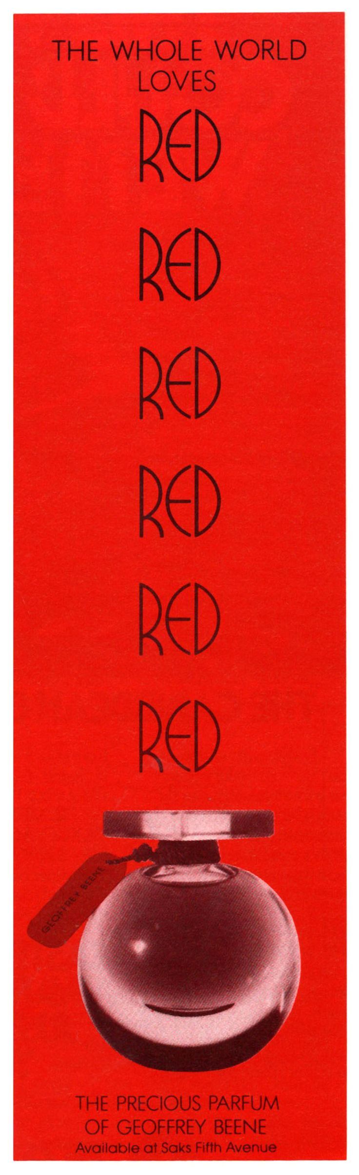 عطر ادکلن رد پرفیوم جفری بین - Red Perfume Geoffrey Beene - بررسی، قیمت و خرید