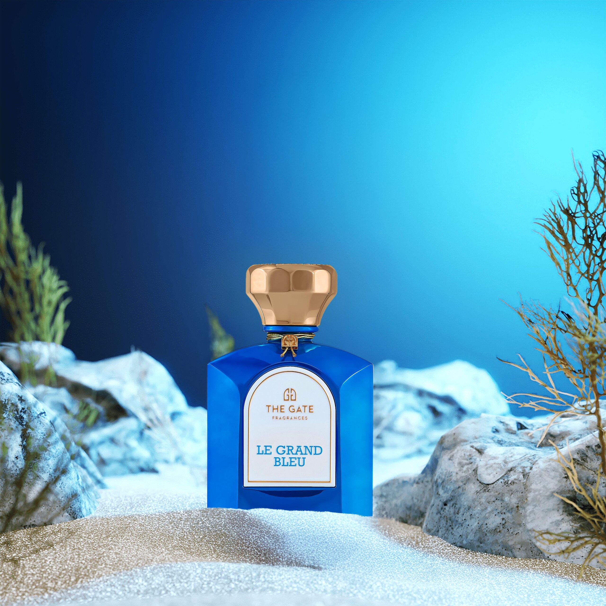 عطر ادکلن لو گران بلو ذ گییت فریگرنسز پاریس - Le Grand Bleu Extrait de Parfum The Gate Fragrances Paris - بررسی، قیمت و خرید