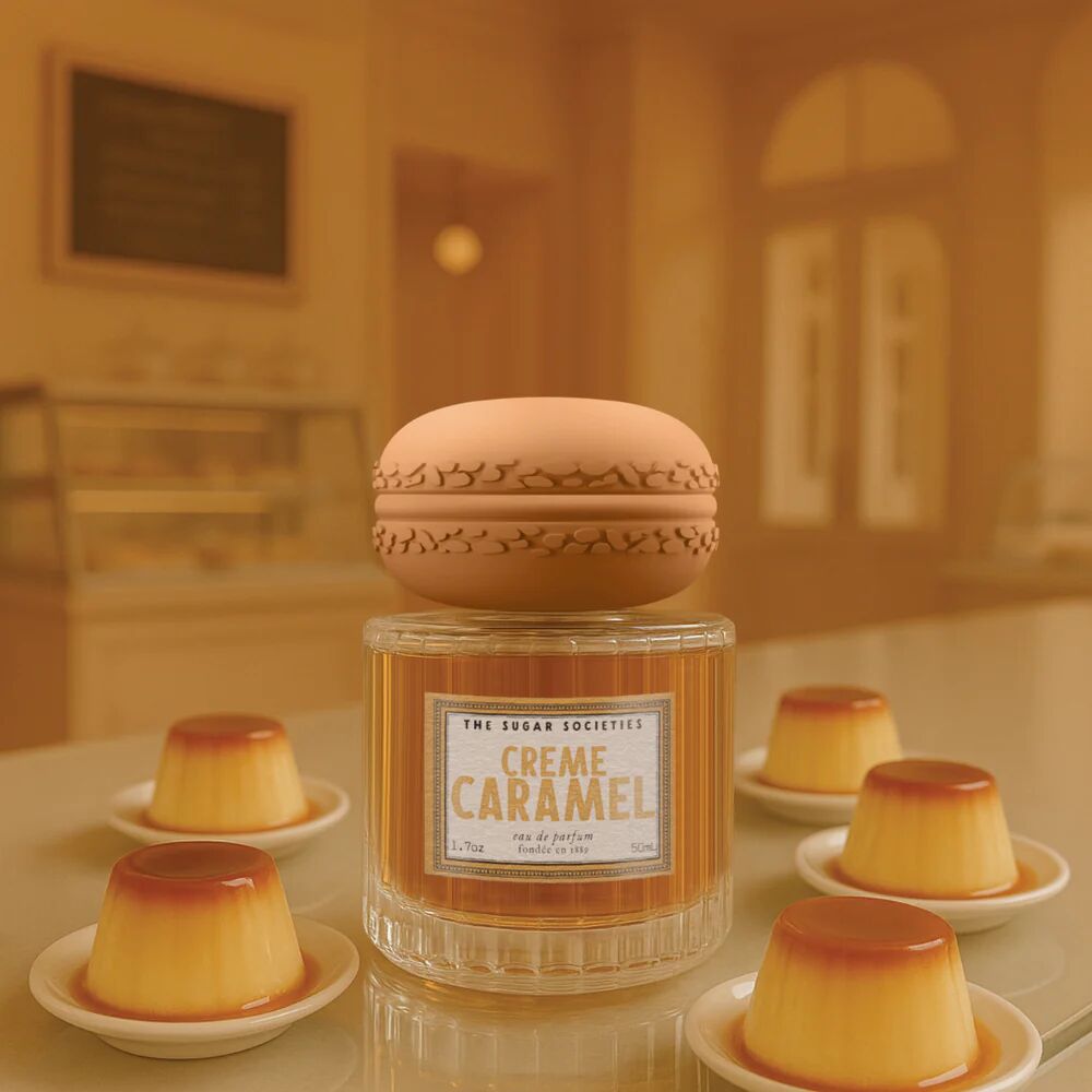 عطر ادکلن کرم کارامل ذ شوگر سوسایتیز - Creme Caramel The Sugar Societies - بررسی، قیمت و خرید