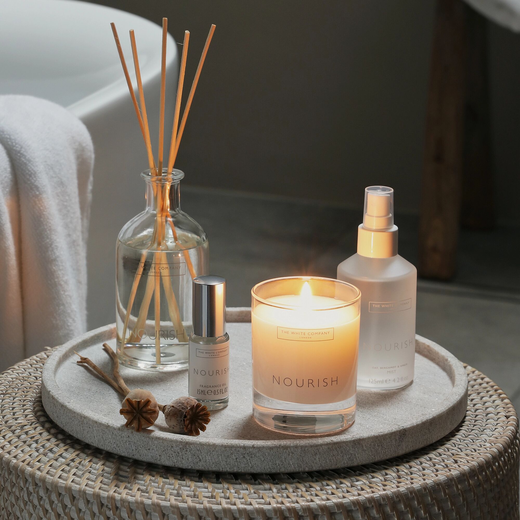 عطر ادکلن نوریش میست د وایت کمپانی - Nourish Mist The White Company - بررسی، قیمت و خرید