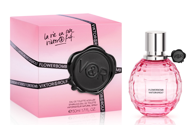 عطر ادکلن فلاوربامب لاوی ان رز دوهزار و دوازده ویکتور اند رولف - Flowerbomb La Vie en Rose 2012 Viktor&Rolf - بررسی، قیمت و خرید