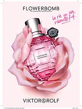 عطر ادکلن فلاوربامب لاوی ان رز دوهزار و دوازده ویکتور اند رولف - Flowerbomb La Vie en Rose 2012 Viktor&Rolf - بررسی، قیمت و خرید