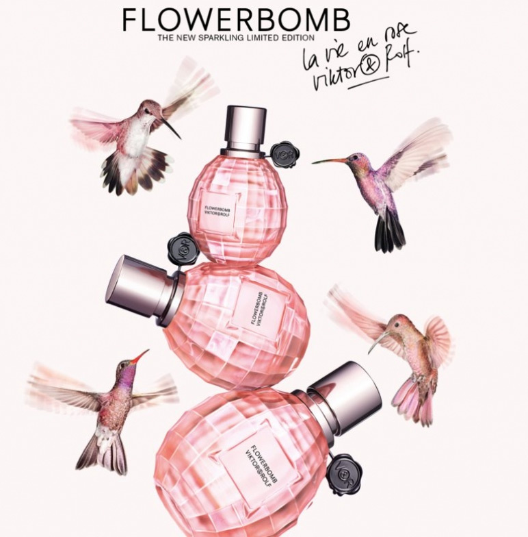 عطر ادکلن فلوربم لا وی ان رز دو هزار و سیزده ویکتور اند رولف - Flowerbomb La Vie en Rose 2013 Viktor&Rolf - بررسی، قیمت و خرید