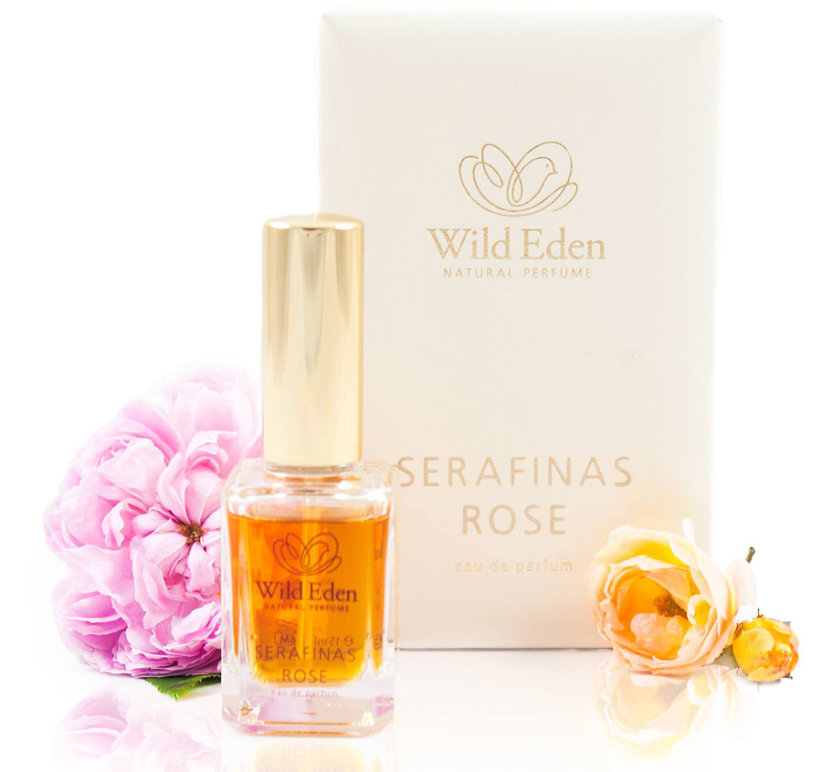 عطر ادکلن سرافیناز رز وایلد ایدن نچرال پرفیوم - Serafinas Rose Wild Eden Natural Perfume - بررسی، قیمت و خرید
