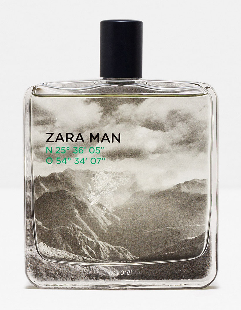 عطر ادکلن زارا من ان ۲۵ ۳۶ ۰۵ او ۵۴ ۳۴ ۰۷ زارا - Zara Man N 25º 36' 05'' O 54º 34' 07'' Zara - بررسی، قیمت و خرید