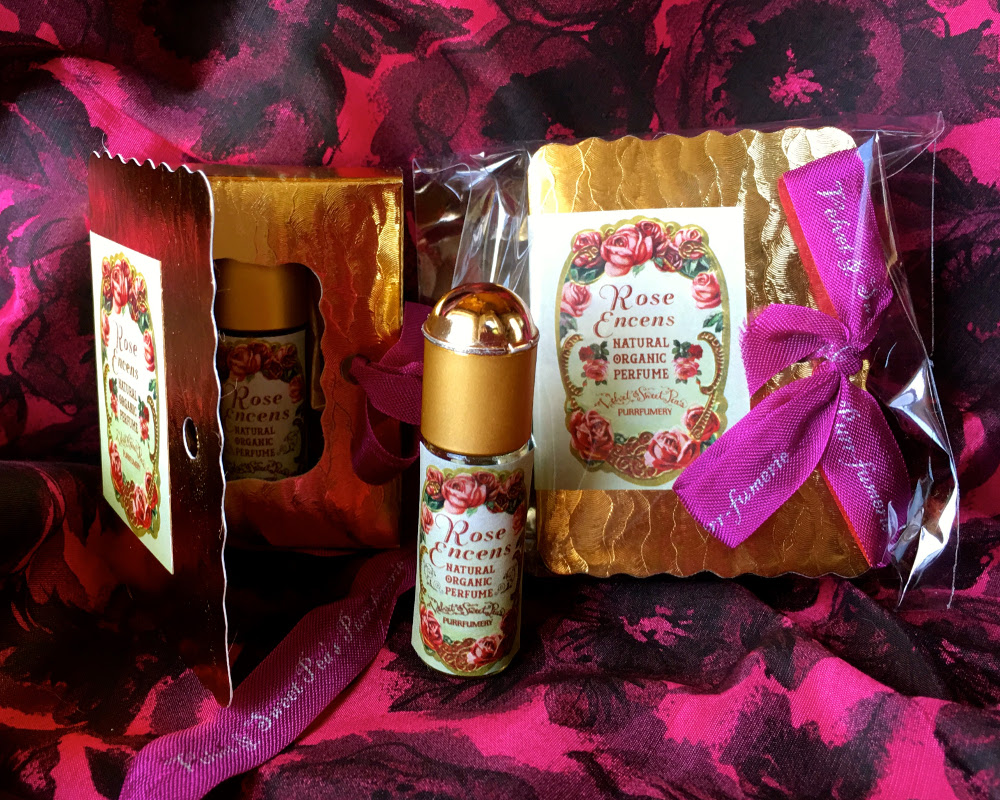 عطر ادکلن رز انسنس ولوت اند سویت پییز پرفیومری - Rose Encens Velvet & Sweet Pea’s Purrfumery - بررسی، قیمت و خرید