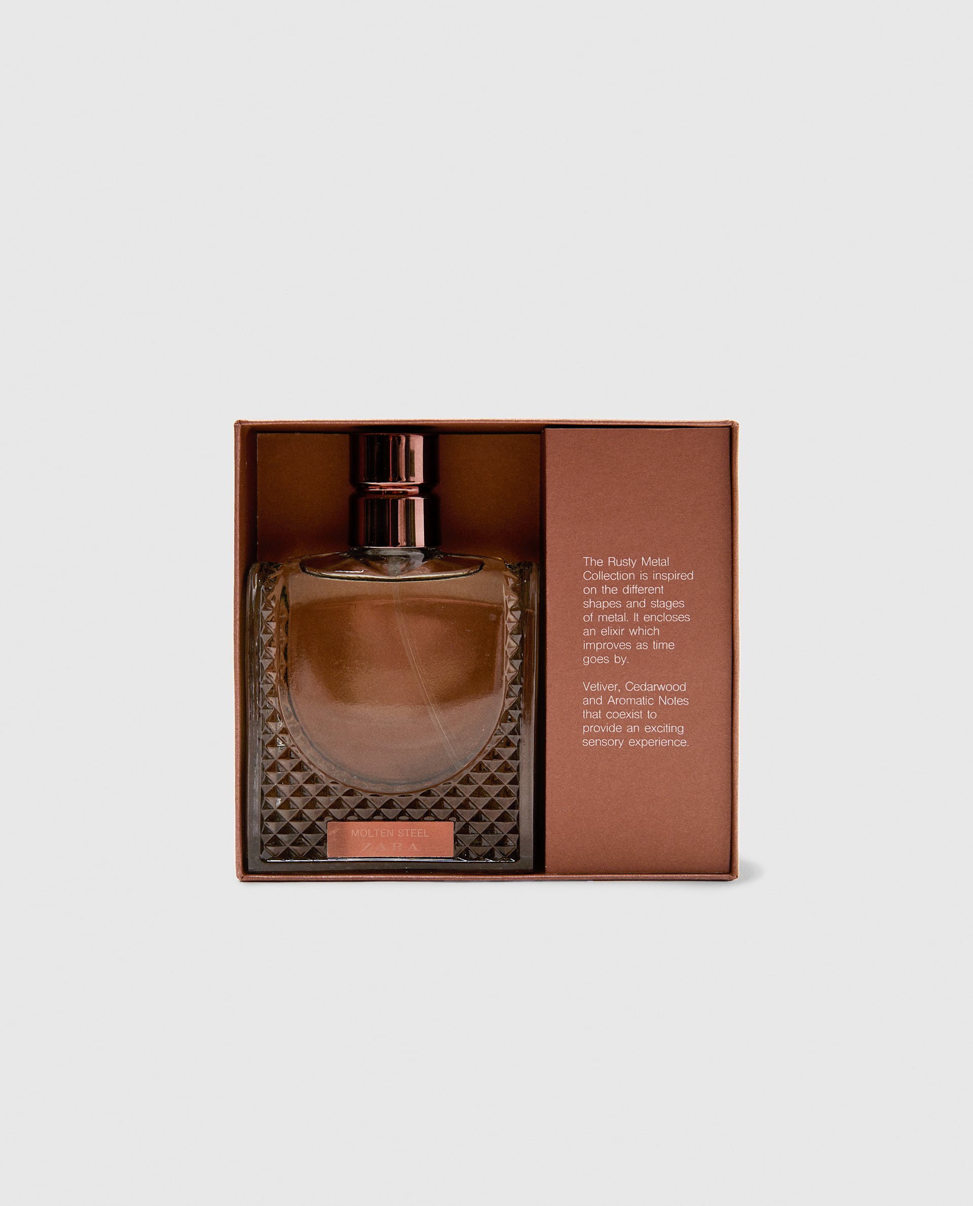 عطر ادکلن مولتن استیل زارا - Molten Steel Zara - بررسی، قیمت و خرید