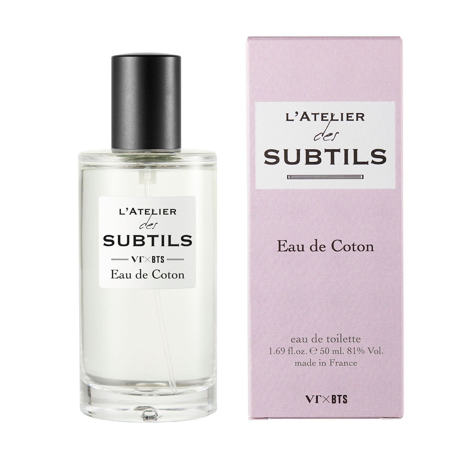 عطر ادکلن ل اتلیه دس سوبتیل او دو کوتون وی‌تی‌ایکس‌بی‌تی‌اس - L'Atelier des Subtils Eau de Coton VTxBTS - بررسی، قیمت و خرید