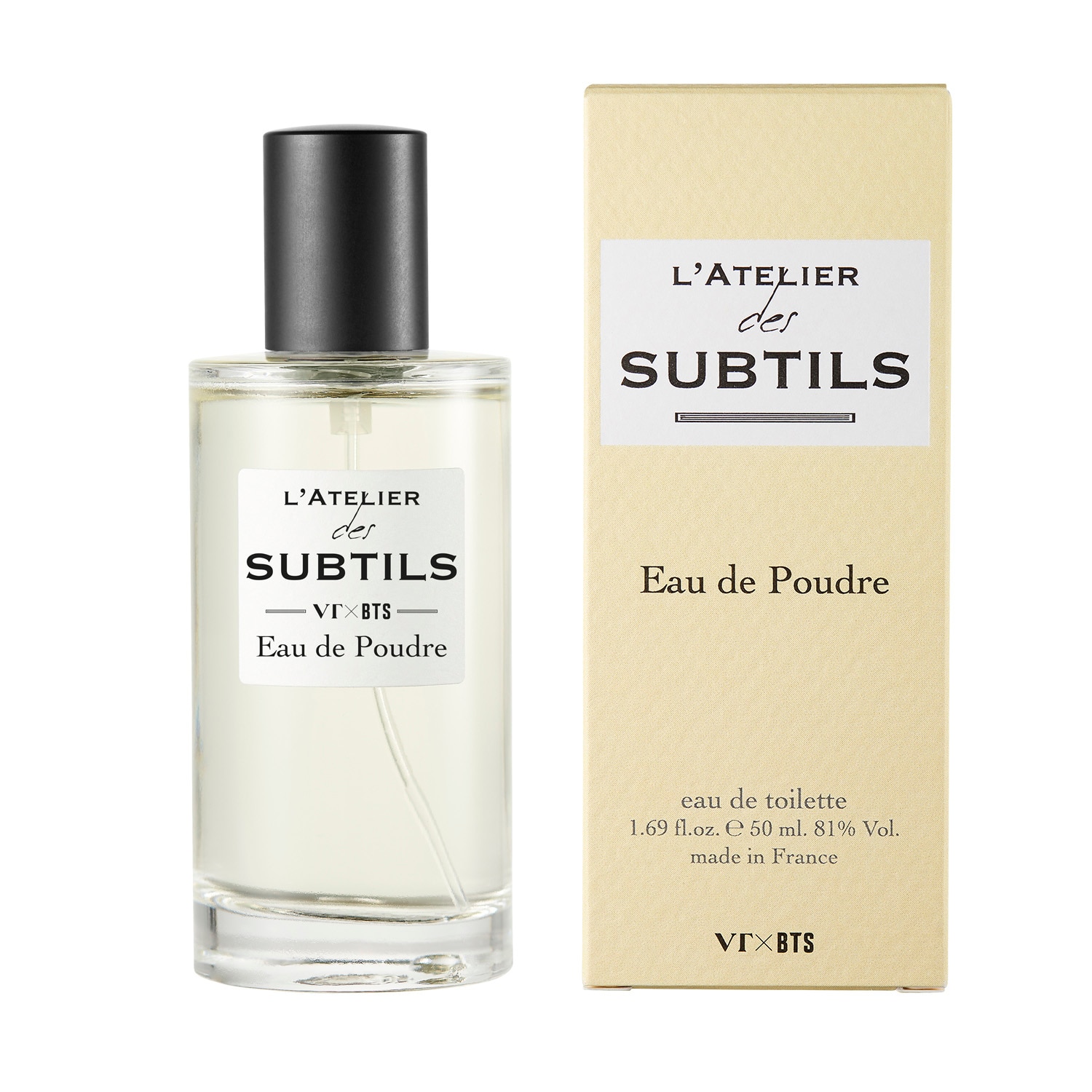 عطر ادکلن لَتلیه دِس سوبتیل اُ دو پودغ وی تی ایکس بی تی اس - L'Atelier des Subtils Eau de Poudre VTxBTS - بررسی، قیمت و خرید