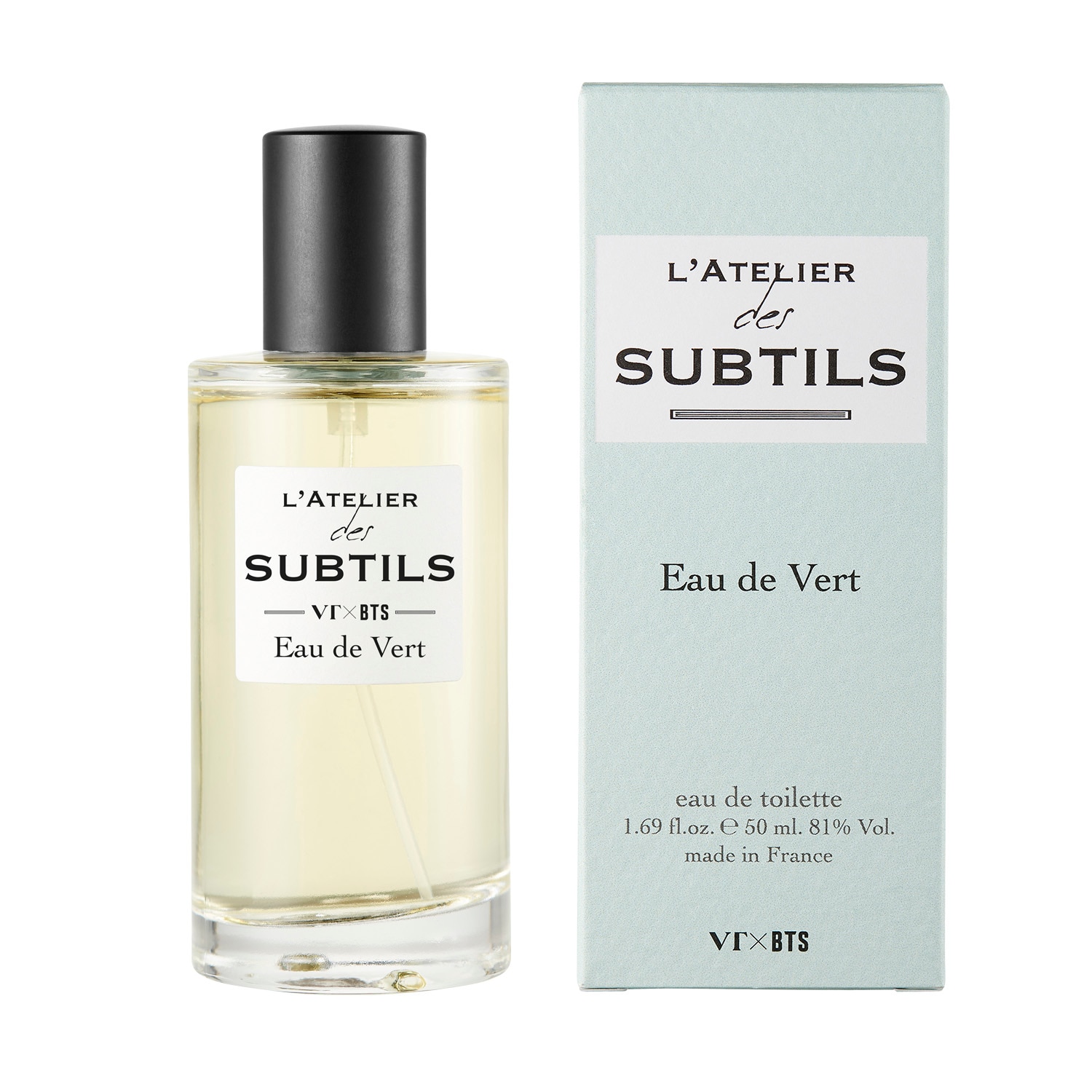 عطر ادکلن لتلیه دس سوبتیل او دو ورت وی تی ایکس بی تی اس - L'Atelier des Subtils Eau de Vert VTxBTS - بررسی، قیمت و خرید