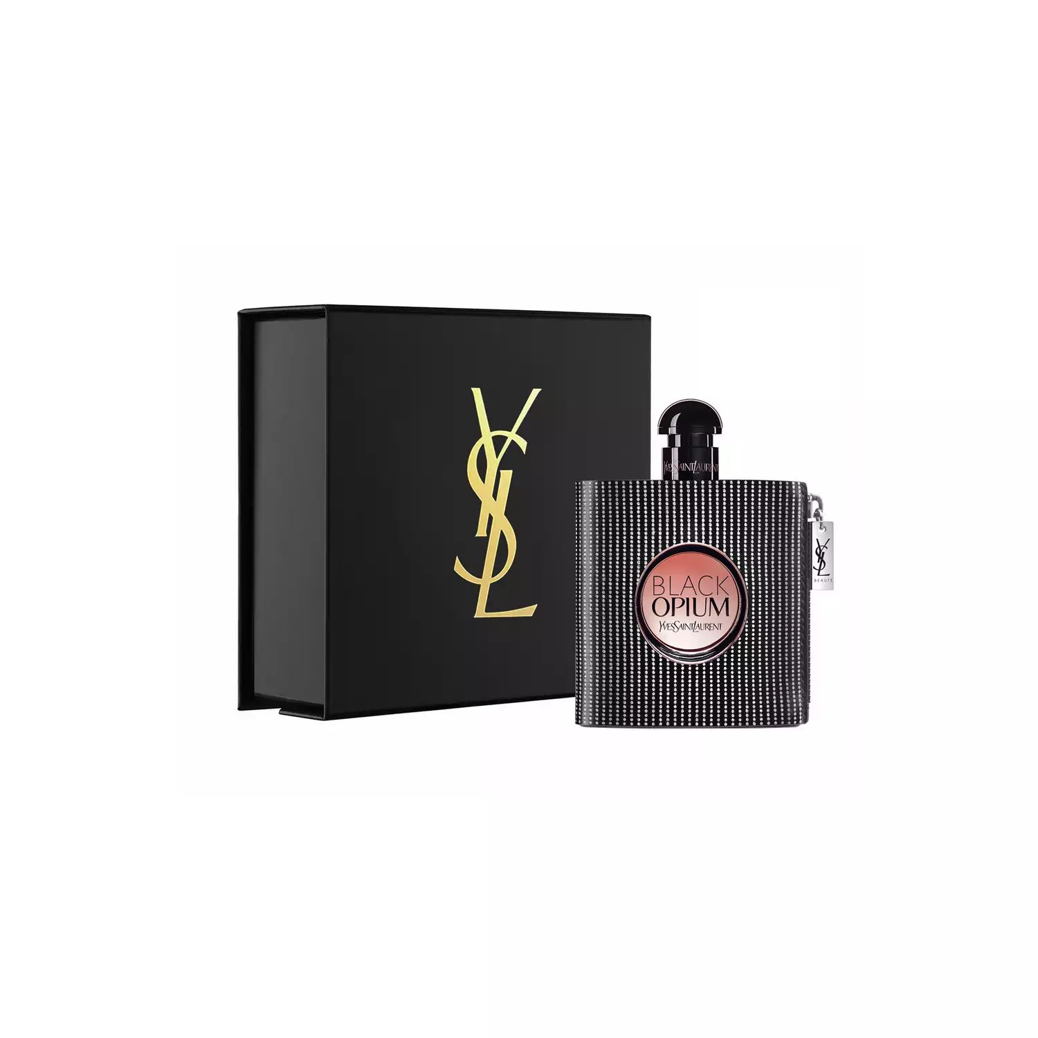عطر ادکلن بِلَک اُپیوم کریستال جَکِت ایو سن لورن - Black Opium Crystal Jacket Yves Saint Laurent - بررسی، قیمت و خرید