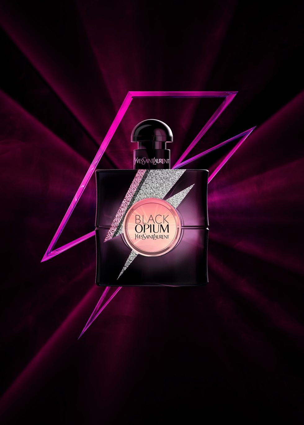 عطر ادکلن بلک اوپیوم استورم ایلوژن ایو سن لوران - Black Opium Storm Illusion Yves Saint Laurent - بررسی، قیمت و خرید