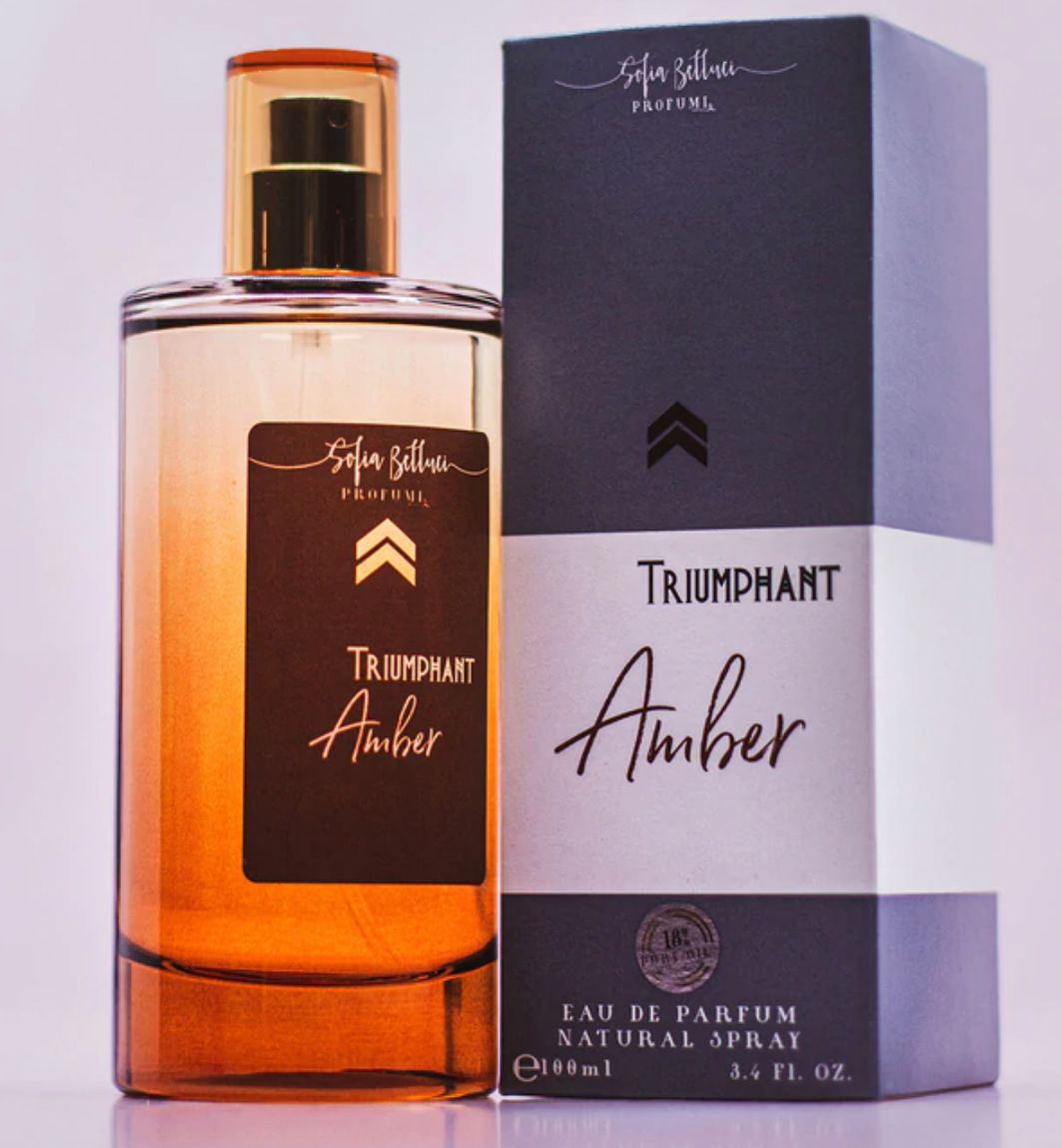 عطر ادکلن ترایومفنت امبر سوفیا بلوچی پروفومی - Triumphant Amber Sofia Belluci Profumi - بررسی، قیمت و خرید