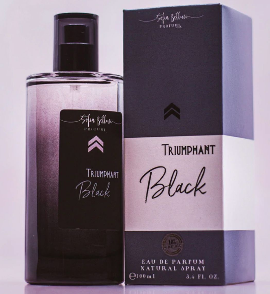 عطر ادکلن تریومفَنت بِلَک سوفیا بلوچی پروفومی - Triumphant Black Sofia Belluci Profumi - بررسی، قیمت و خرید