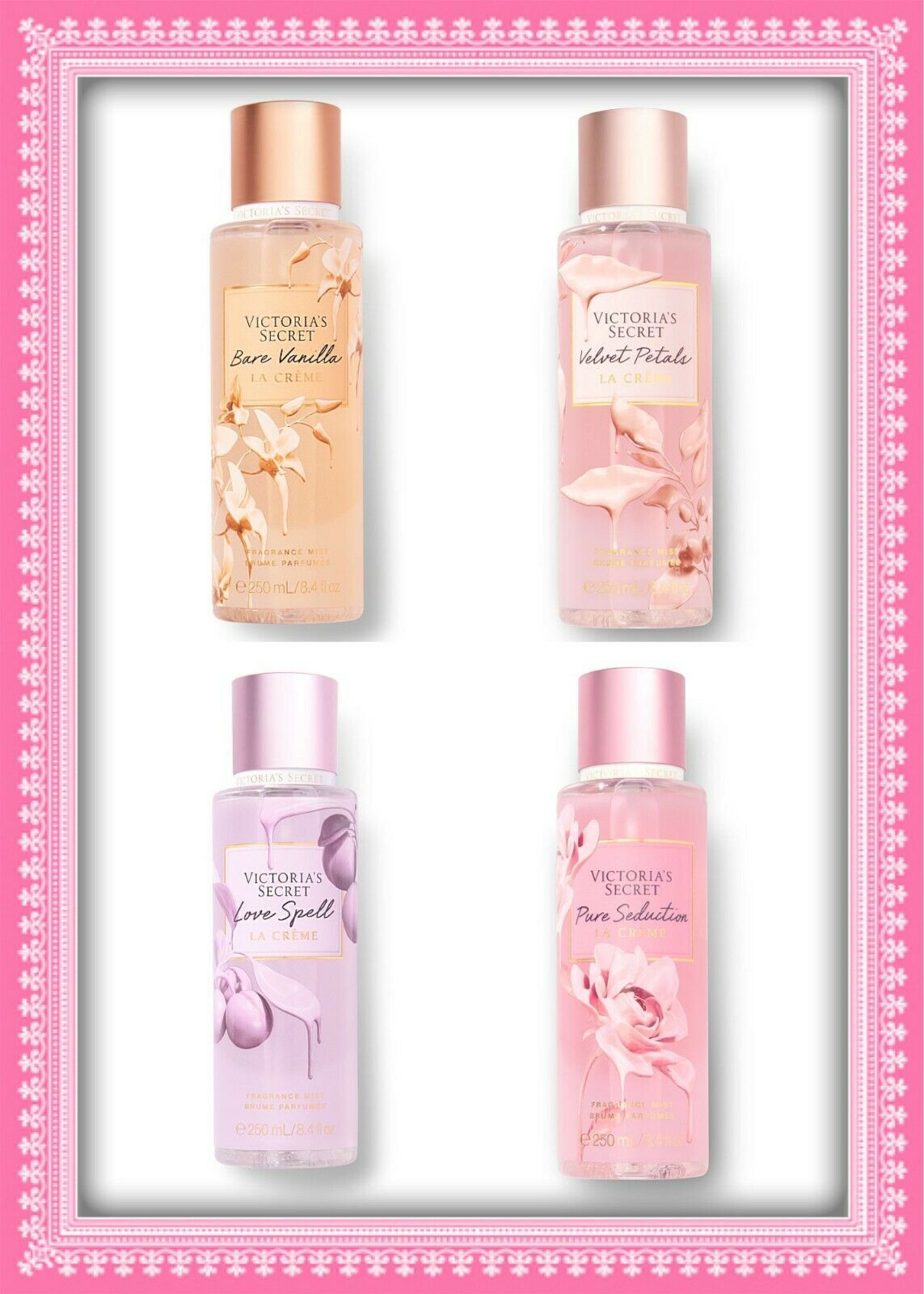 عطر ادکلن بار وانیلا لا کرم ویکتوریا سیکرت - Bare Vanilla La Crème Victoria's Secret - بررسی، قیمت و خرید