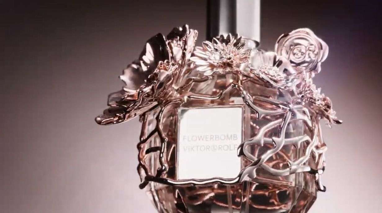عطر ادکلن فلاور بامب ۱۵ امین انیورساری کوتور ادیشن ویکتور اند رولف - Flowerbomb 15th Anniversary Haute Couture Edition Viktor&Rolf - بررسی، قیمت و خرید