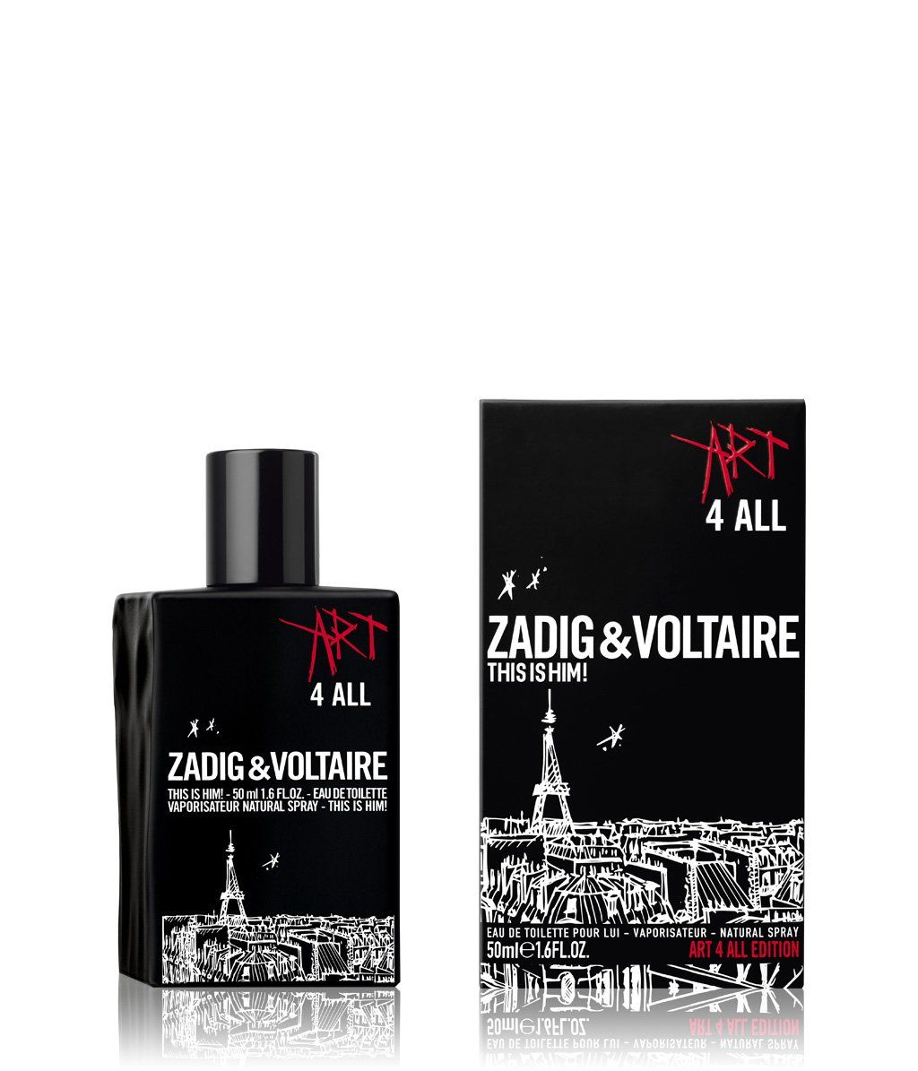 عطر ادکلن دیس ایز هیم! آرت فور آل زادیک اند ولتر - This is Him! Art 4 All Zadig & Voltaire - بررسی، قیمت و خرید