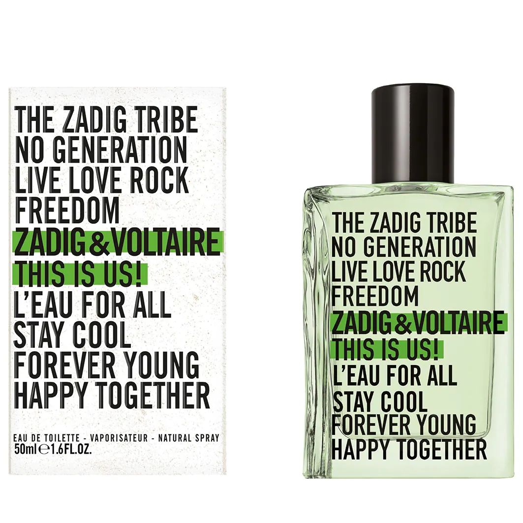 عطر ادکلن دیس ایز آس! لو فور آل زادیک اند ولتر - This is Us! L'Eau for All Zadig & Voltaire - بررسی، قیمت و خرید