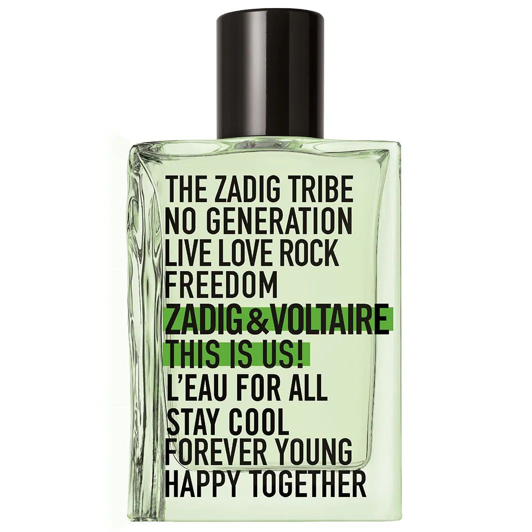 عطر ادکلن دیس ایز آس! لو فور آل زادیک اند ولتر - This is Us! L'Eau for All Zadig & Voltaire - بررسی، قیمت و خرید