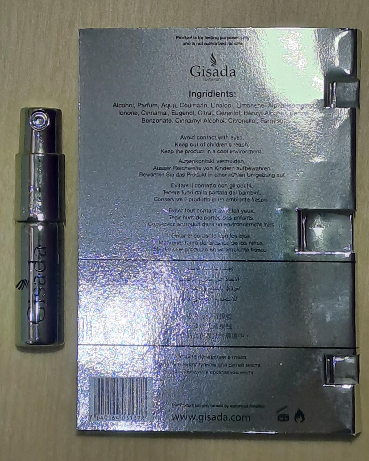 عطر ادکلن تیتانیوم جیسادا - Titanium Gisada - بررسی، قیمت و خرید