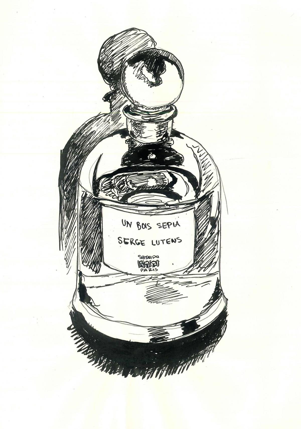 عطر ادکلن آن بوا سپیا سرژ لوتنس - Un Bois Sepia Serge Lutens - بررسی، قیمت و خرید