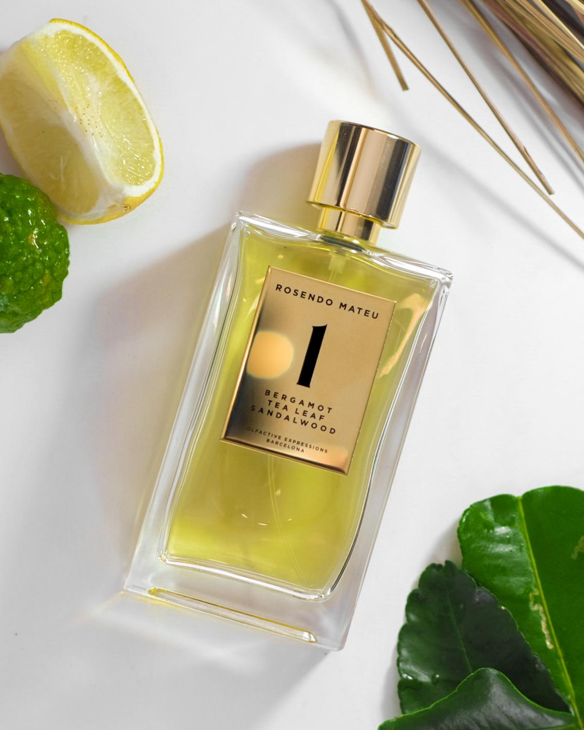 عطر ادکلن نو وان برگاموت، تی لیوز، سندل وود رسندو ماتئو الفکتیو اکسپرشنز - NO 1 Bergamot, Tea Leaves, Sandal Wood Rosendo Mateu Olfactive Expressions - بررسی، قیمت و خرید