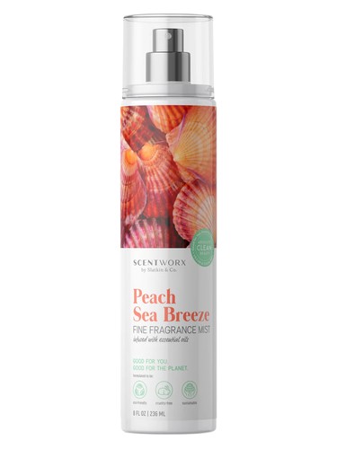 عطر ادکلن پیش سی بریز سنت‌ورکس بای اسلاتکین + کو - Peach Sea Breeze ScentWorx by Slatkin + Co. - بررسی، قیمت و خرید